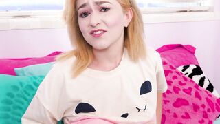 Luscious minx Callie Black woken up to blow dick and eat cum
