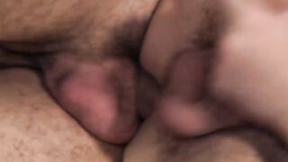 Tight latino cheeks spread with cock after blowjob