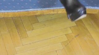 Hot British babe fucked in close up by naughty old man