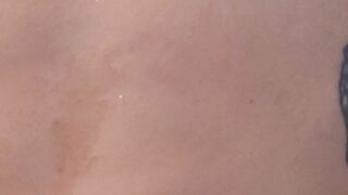 Sexy teen fingered while wanking his big throbbing dick