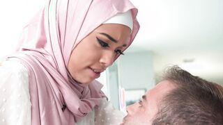 Arab teen with a perfect ass BJ and fuck