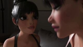 3D Couple FUTA HENTAI Beauties XXX Bang