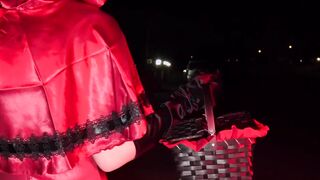 black in red rough