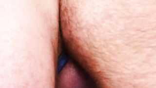 Bear with huge balls drills ass of hairy bearded hunk deep