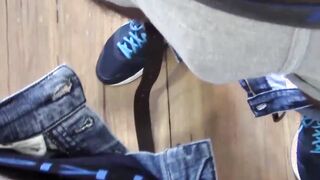 Real amateurs have fun with blowjobs and mutual masturbation