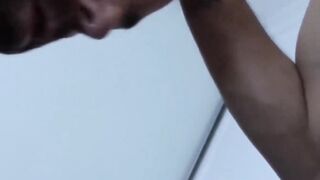 Inked naughty hunk blows dick and ass drilled handsome jock