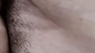Bearded amateur bangs twink after receiving fellatio