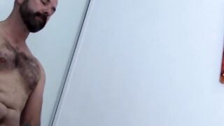 Amateur guys use both of their bang holes for satisfaction