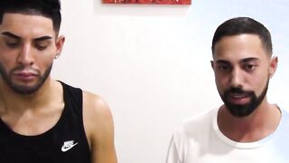 Real amateur studs give blow each other before rawpounding