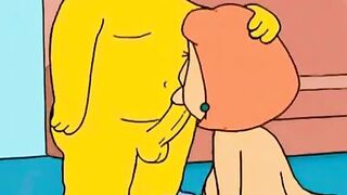 Mature blowjob cartoons