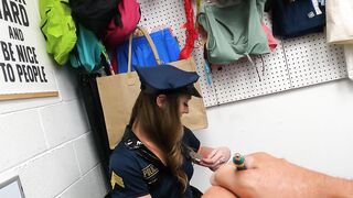 Petite fake cop fucks fair LP officer