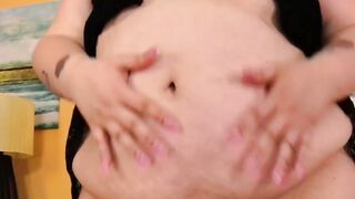 Plumper BabyDollBBW Drilled by a Machine
