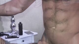 Raw fucking with two big and bulky hunks after nice shower