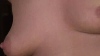 Cute mature lady Josephine Jo teasing and rubbing her pussy