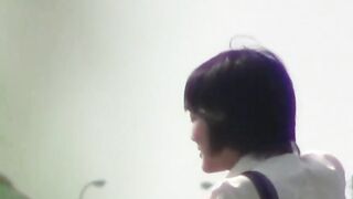 Japanese schoolgirls unleash their peeing power outdoors