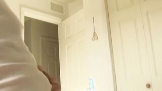 Homo wants his ass crushed hard while he is masturbating