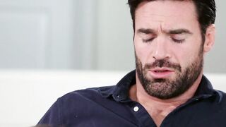 Masturbating teenie caught by her stepdad and fucked rough