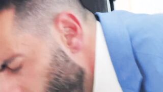 Executives Dani Robles and Massimo Arad rough pounding