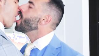 Executives Dani Robles and Massimo Arad rough pounding