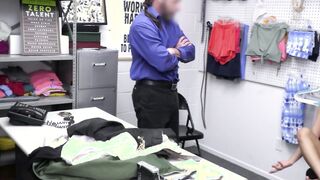 Asian teen thief offering sex to officer