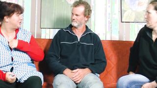 German amateur ugly old housewife 3 way FFM