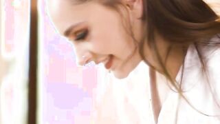 Clients perky boobies make masseuse horny