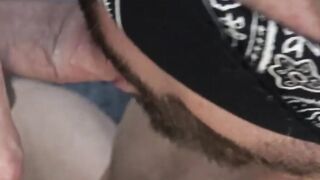 Tattooed blindfolded gay swallowing jocks big rock hard cock