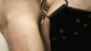 Nasty homosexual perverts have an ass drilling threeway