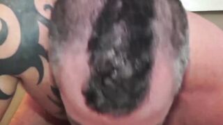 Raw dick sucking with two big and hunky dudes who love dick