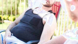 Gay cub Taylor StMoore fucked doggystyle after sucking cock