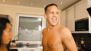 AMATEUR EUROPEAN - oriental cougar Tries German Dick For The First Time And She Loves It two
