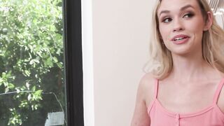 Sexy petite teen fucks huge black guy