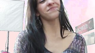 Amateur Colombian chick fucked at the agency