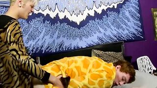 Cute redhead twink gets his tight little ass smashed hard
