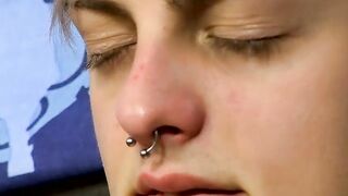 Cute redhead twink gets his tight little ass smashed hard