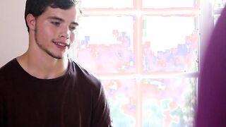 Fraternity hunk Calvin Chambers breeding some junior members