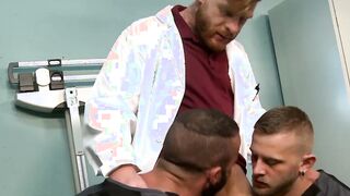 Fernando Del Rio fucks Bennett Anthony and Chandler Scott