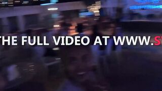 Amateurs enjoy fire show and sex at home