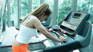 Busty amateur Thai MILF girlfriend sex