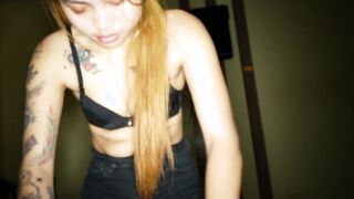 Tiny Thai teen fucked a small white cock