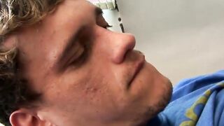 Tattooed jock from Brazil rewarded with hard raw banging
