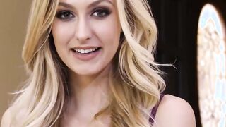 Hot blonde Alexa Grace loves big cock in her mouth