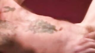 Grandpa and younger homo swallow each others cocks and jizz Hoe 2