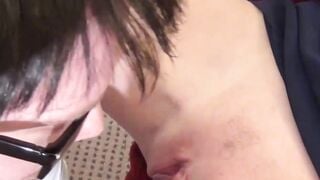 She believes she is sucking off a porn producer but shes not Hoe 2