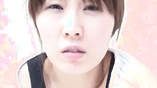 Japanese cuties need to pee hard while being filmed