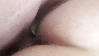 Raw sex doggy style with two pale guys who love fucking