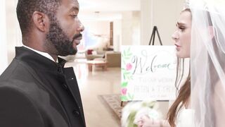 Hot bride fucks husbands black friends