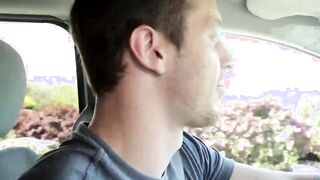 Mark plunging his massive cock deep within Brenners ass