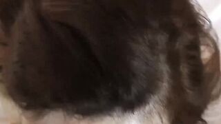 UK MILF beauty Lara fucked doggystyle for cum in mouth