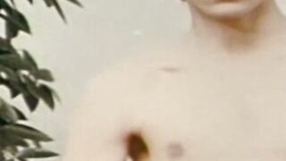 Vintage gay session with handsome males full of passion